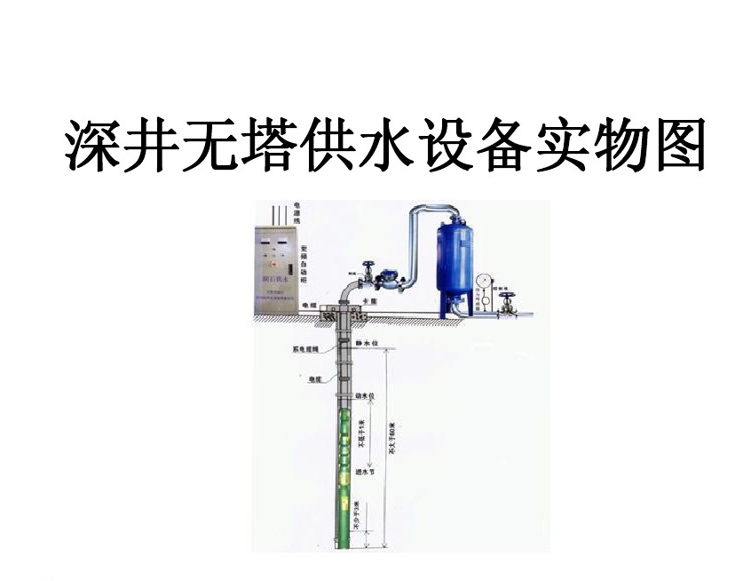 开江县井泵无塔式供水设备